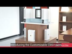 แผงแซนวิชคลีนรูม PU/EPS/MGO/RockWool พร้อมคุณสมบัติกันไฟ/กันเสียง/น้ำหนักเบาสำหรับห้องคลีนรูม